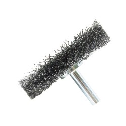 Tarczowa 70mm Trzpieniowa Szczotka Drut Stalowy Falowany Szczotpol PL 667