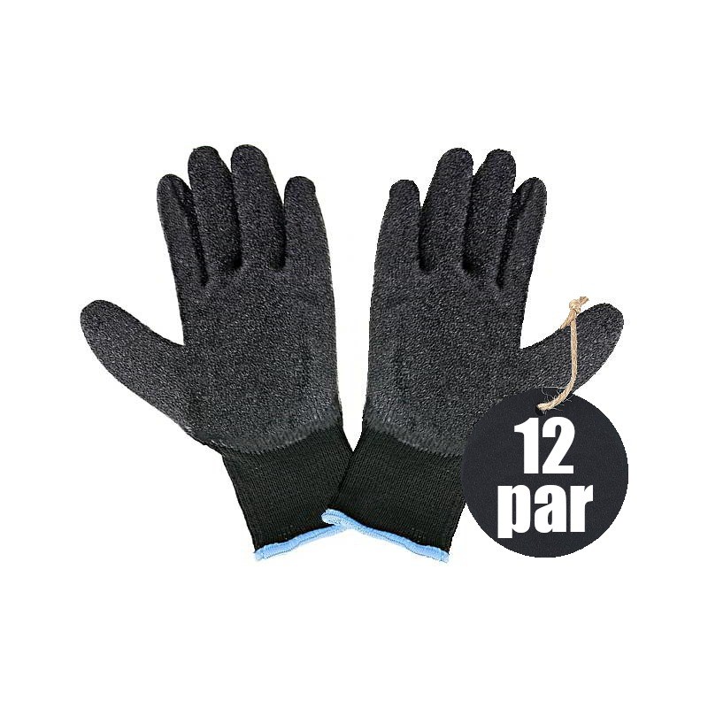 12x Reco Dragon Roz. 10 Rękawice Robocze Grubszy lateks