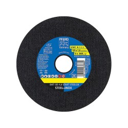 1x PFERD STEELOX 125x1,0 Niemiecka Tarcza do cięcia metalu Start steelox
