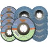 10x ENRO 125 P40 Cyrkon tarcza ściernica lamelkowa listkowa Germaflex