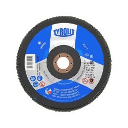 1x Tyrolit Basic 180 P80 Cyrkon Tarcza Lamelkowa Listkowa 2w1