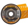 1x Rhodius XT70 115x1,0 Niemiecka Tarcza do cięcia metalu