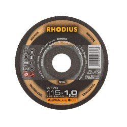 1x Rhodius XT70 115x1,0 Niemiecka Tarcza do cięcia metalu
