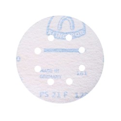 50x Krążki PS21 125mm P120 GLS5 (8-otworów) Papier ścierny na rzep KLINGSPOR