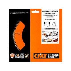 CMT 216x30x80T Tarcza widiowa piła do aluminium mosiądzu 297.080.09M