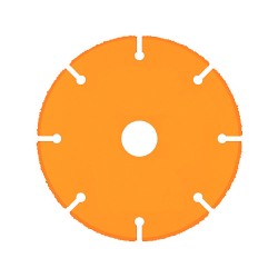 CMT 125x22 Do szlifierki kątowej do cięcia drewna płyt z nasypem z węglików spiekanych 286.125.01