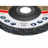 10x Blauflex 125 P120 Cyrkon tarcza ściernica lamelkowa listkowa