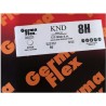 50x Krążki KND 125mm P600 8-otw Papier ścierny na rzep elektrokorund op. 50 szt! GLS5