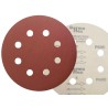 50x Krążki KND 125mm P600 8-otw Papier ścierny na rzep elektrokorund op. 50 szt! GLS5