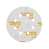 50x INDASA WHITE 125mm P60 8-otworów Papier ścierny na rzep whiteline GLS5 8H