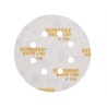 50x INDASA WHITE 125mm P150 8-otworów Papier ścierny na rzep whiteline GLS5 8H