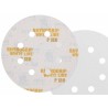 50x INDASA WHITE 125mm P180 8-otworów Papier ścierny na rzep whiteline GLS5 8H