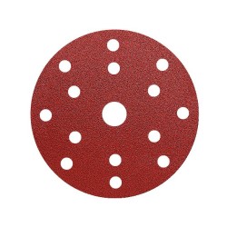 50x INDASA RED 150mm P40 15-otworów Papier ścierny na rzep redline GLS47 15H