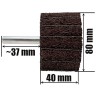 Włóknina 80x40x6 Coarse Combi Ściernica Trzpieniowa Ścierna przeplatana SPINER AV P80