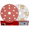 50x INDASA RED 150mm P1000 15-otworów Papier ścierny na rzep redline GLS47 15H