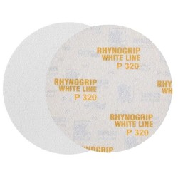 50x INDASA WHITE 150mm P320 Krążek ścierny na rzep