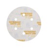 50x INDASA WHITE 150mm P220 6-otworów Papier ścierny na rzep whiteline GLS3 6H