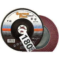 1x Korkat 180 P40 Tarcza...