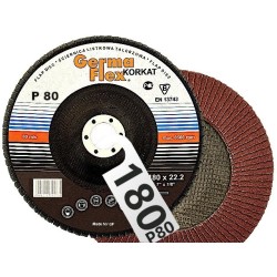1x Korkat 180 P80 Tarcza...
