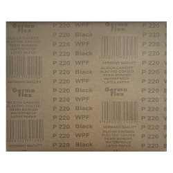 50x Wodny 230x280 P220 WPF Papier ścierny wodoodporny