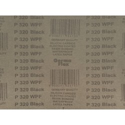 50x Wodny 230x280 P320 WPF Papier ścierny wodoodporny