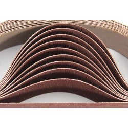 10x Pas 100x610 P220 Bezkońcowy papier ścierny taśma