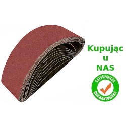 10x Pas 100x610 P220 Bezkońcowy papier ścierny taśma