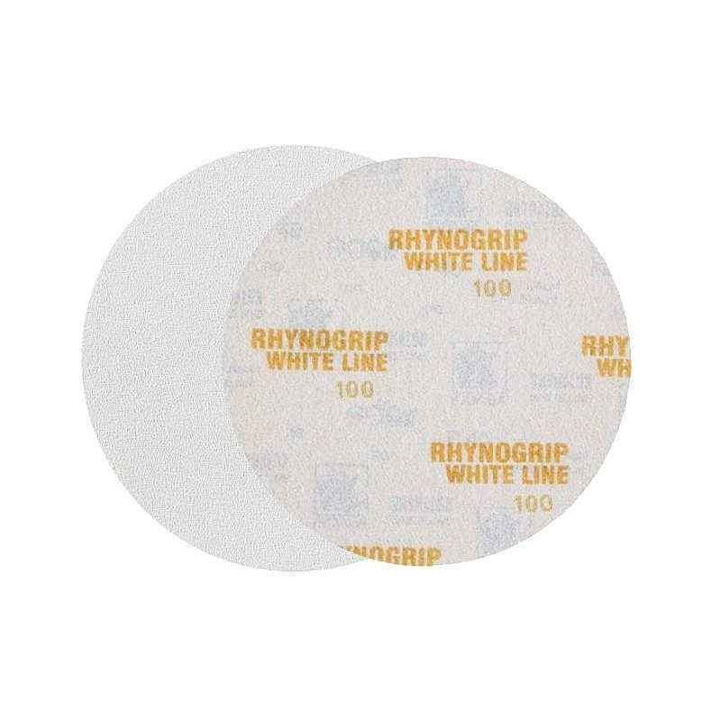 50x INDASA WHITE 125mm P100 Krążek ścierny na rzep