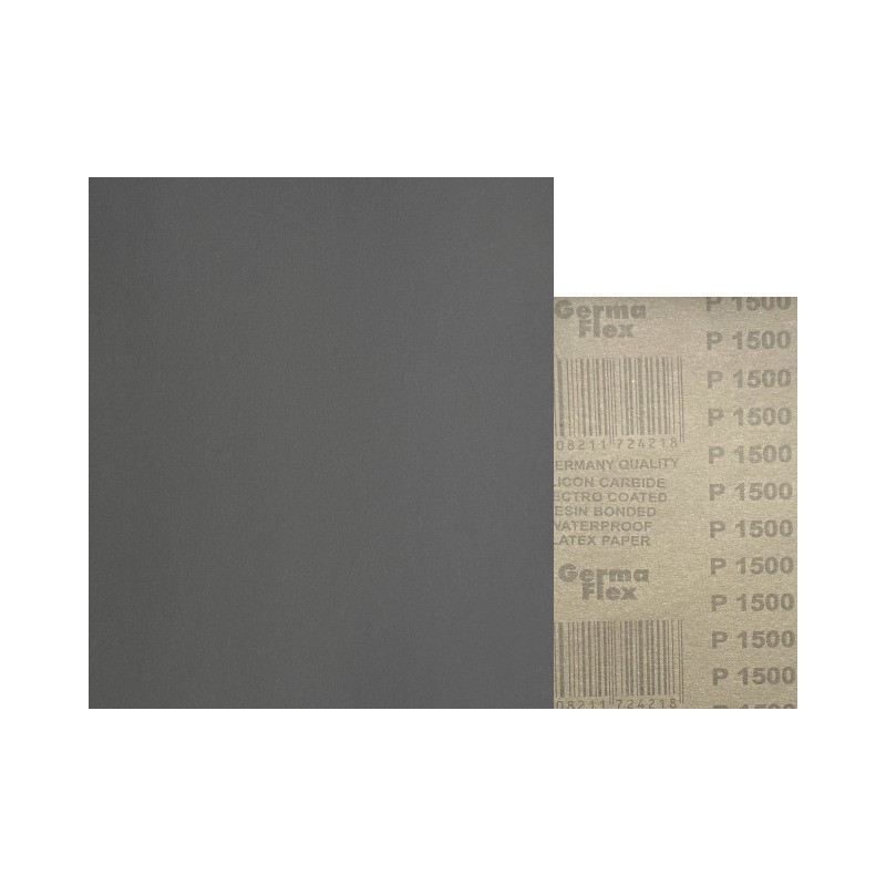 50x Wodny 230x280 P1500 WPF Papier ścierny wodoodporny