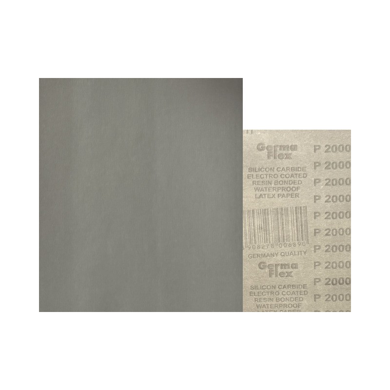 50x Wodny 230x280 P2000 WPF Papier ścierny wodoodporny