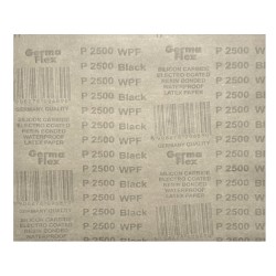 50x Wodny 230x280 P2500 WPF Papier ścierny wodoodporny