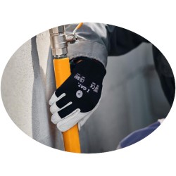 1x Kozia Skóra Roz. 9 Rękawice Robocze Skórzane GAT. 1