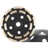 Tarcza Segment 125 x 22.2 Garnkowa dwurzędowa ściernica do szlifowania betonu
