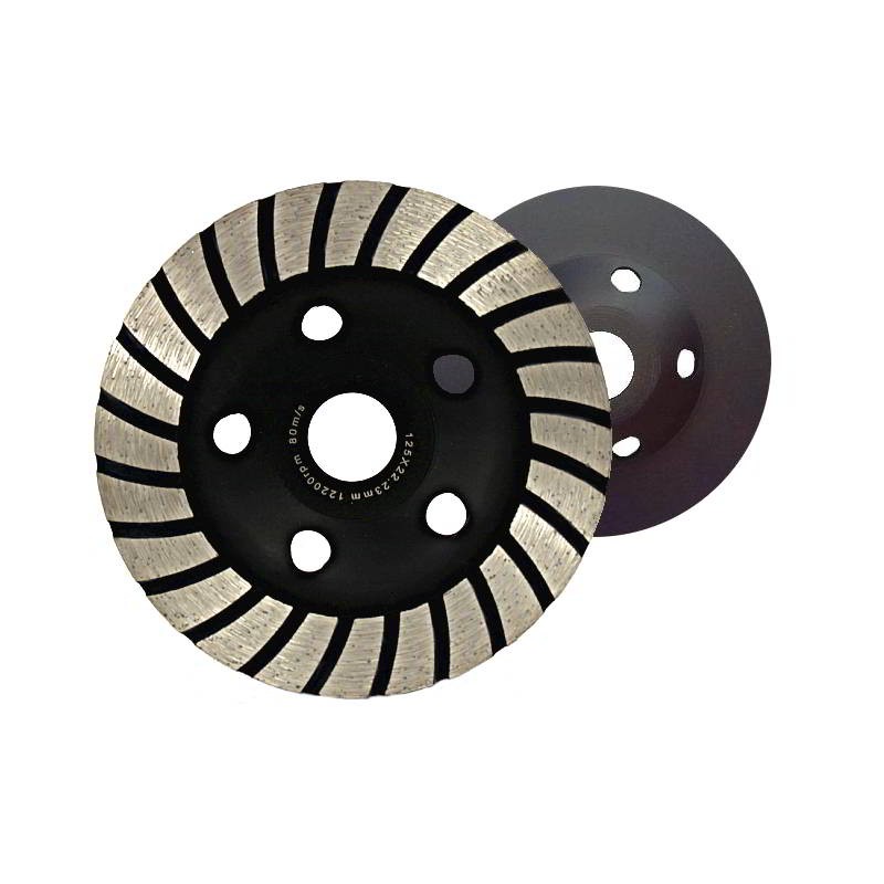 Tarcza Turbo 125 x 22.2 TURBO Garnkowa ściernica do szlifowania betonu