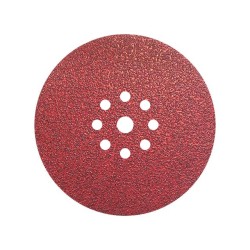 10x Krążki PL28 225mm P40 GLS38 8+1 -otworów Papier ścierny na rzep KLINGSPOR 9H