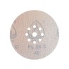 10x Krążki PL28 225mm P40 GLS38 8+1 -otworów Papier ścierny na rzep KLINGSPOR 9H