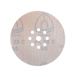 10x Krążki PL28 225mm P60 GLS38 8+1 -otworów Papier ścierny na rzep KLINGSPOR 9H