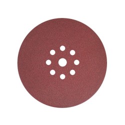 10x Krążki PL28 225mm P100 GLS38 8+1 -otworów Papier ścierny na rzep KLINGSPOR 9H