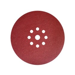 10x Krążki PL28 225mm P120 GLS38 8+1 -otworów Papier ścierny na rzep KLINGSPOR 9H