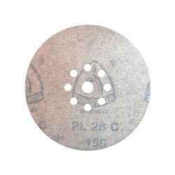 10x Krążki PL28 225mm P150 GLS38 8+1 -otworów Papier ścierny na rzep KLINGSPOR 9H
