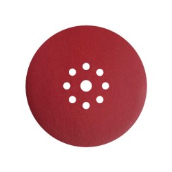 10x Krążki PL28 225mm P180 GLS38 8+1 -otworów Papier ścierny na rzep KLINGSPOR 9H
