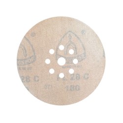 10x Krążki PL28 225mm P180 GLS38 8+1 -otworów Papier ścierny na rzep KLINGSPOR 9H