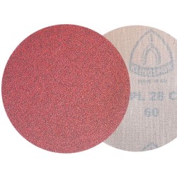 10x Krążki PL28 225mm P60 Papier ścierny na rzep KLINGSPOR