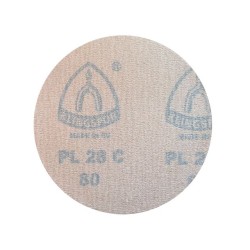 10x Krążki PL28 225mm P80 Papier ścierny na rzep KLINGSPOR