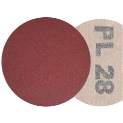 10x Krążki PL28 225mm P80 Papier ścierny na rzep KLINGSPOR