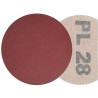 10x Krążki PL28 225mm P80 Papier ścierny na rzep KLINGSPOR