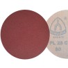 10x Krążki PL28 225mm P80 Papier ścierny na rzep KLINGSPOR