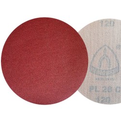 10x Krążki PL28 225mm P120 Papier ścierny na rzep KLINGSPOR