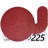 10x Krążki PL28 225mm P120 Papier ścierny na rzep KLINGSPOR