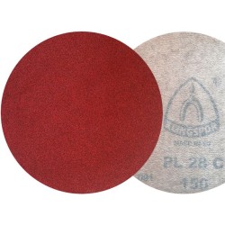 10x Krążki PL28 225mm P150 Papier ścierny na rzep KLINGSPOR
